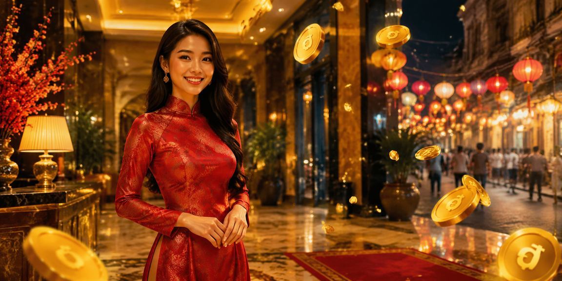 Hình ảnh không gian giải trí casino tại Hà Nội với sắc màu neon